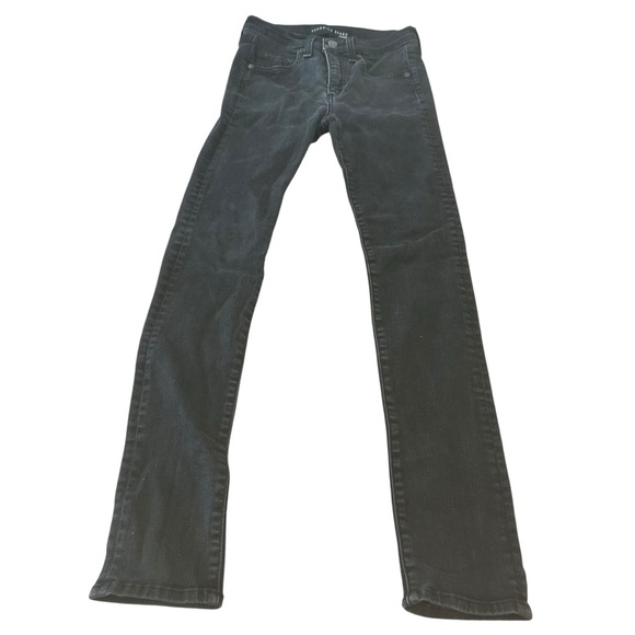 Veronica Beard Kate 10” Skinny Jeans Black Raven Wash women’s Size 24 Stretch - Picture 2 of 12